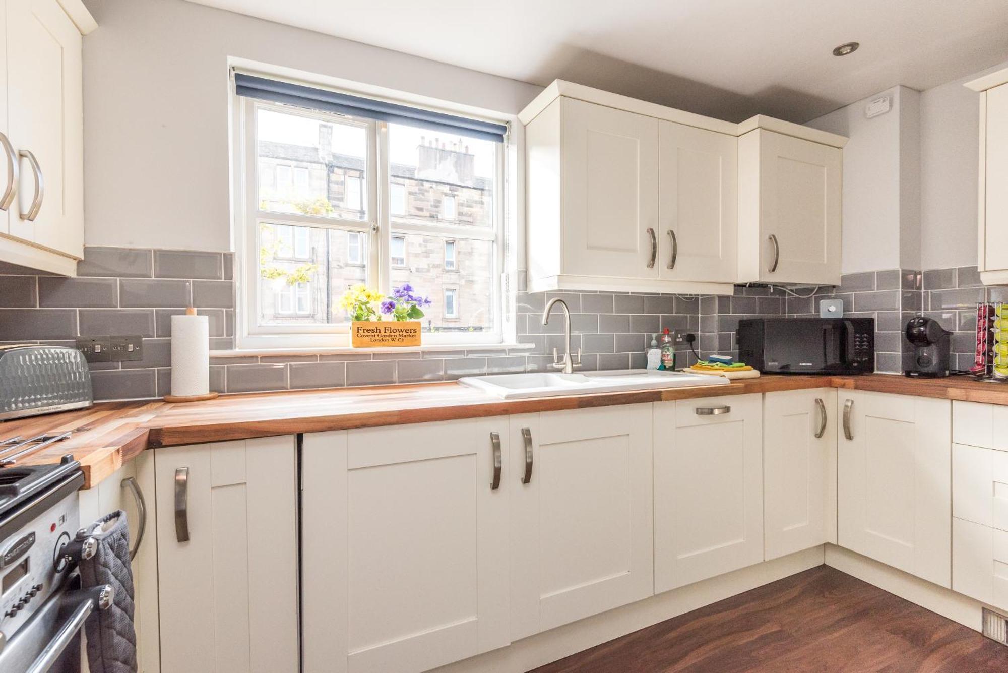 Cosy Roseburn Apartment, Edinburgh - 2 Bedrooms, Free Parking Zewnętrze zdjęcie