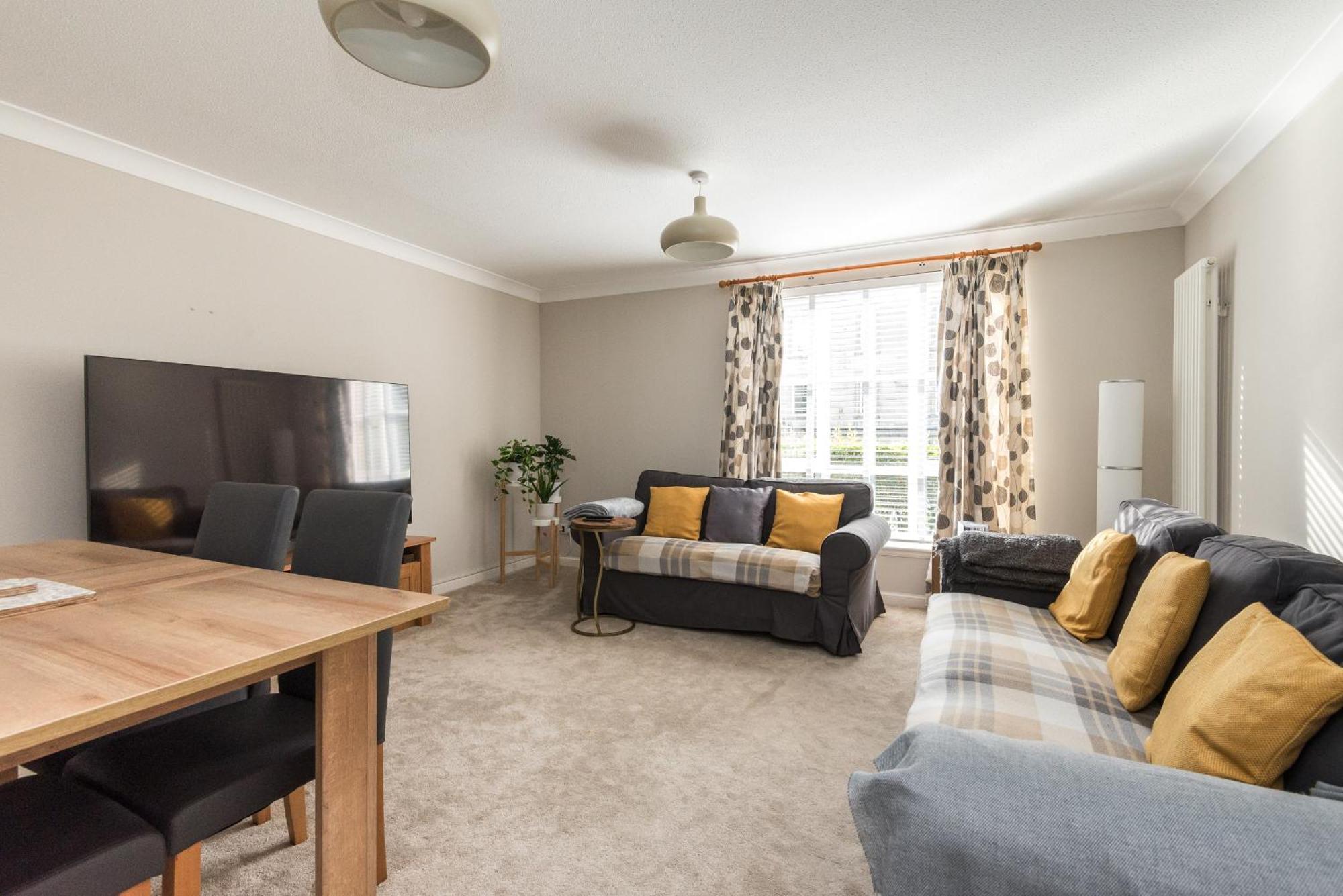 Cosy Roseburn Apartment, Edinburgh - 2 Bedrooms, Free Parking Zewnętrze zdjęcie